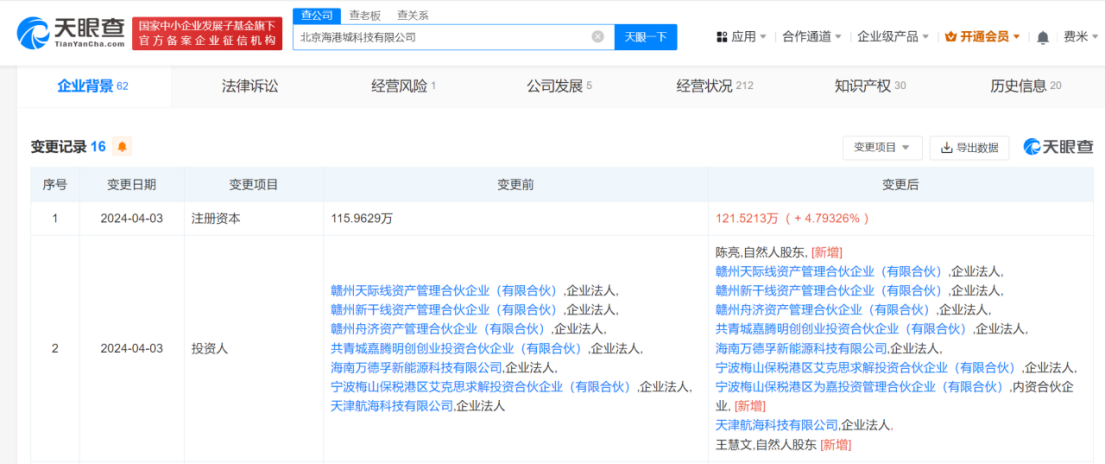 王慧文投资ai聊天软件公司王慧文入股抹香鲸app开发商