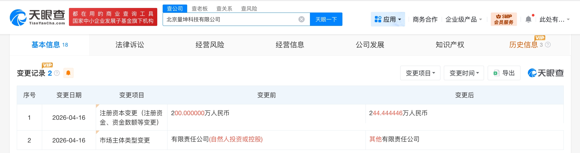 百度旗下基金等入股人工智能公司量坤科技